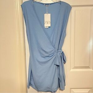 NWT Zara Wrap Skort Romper